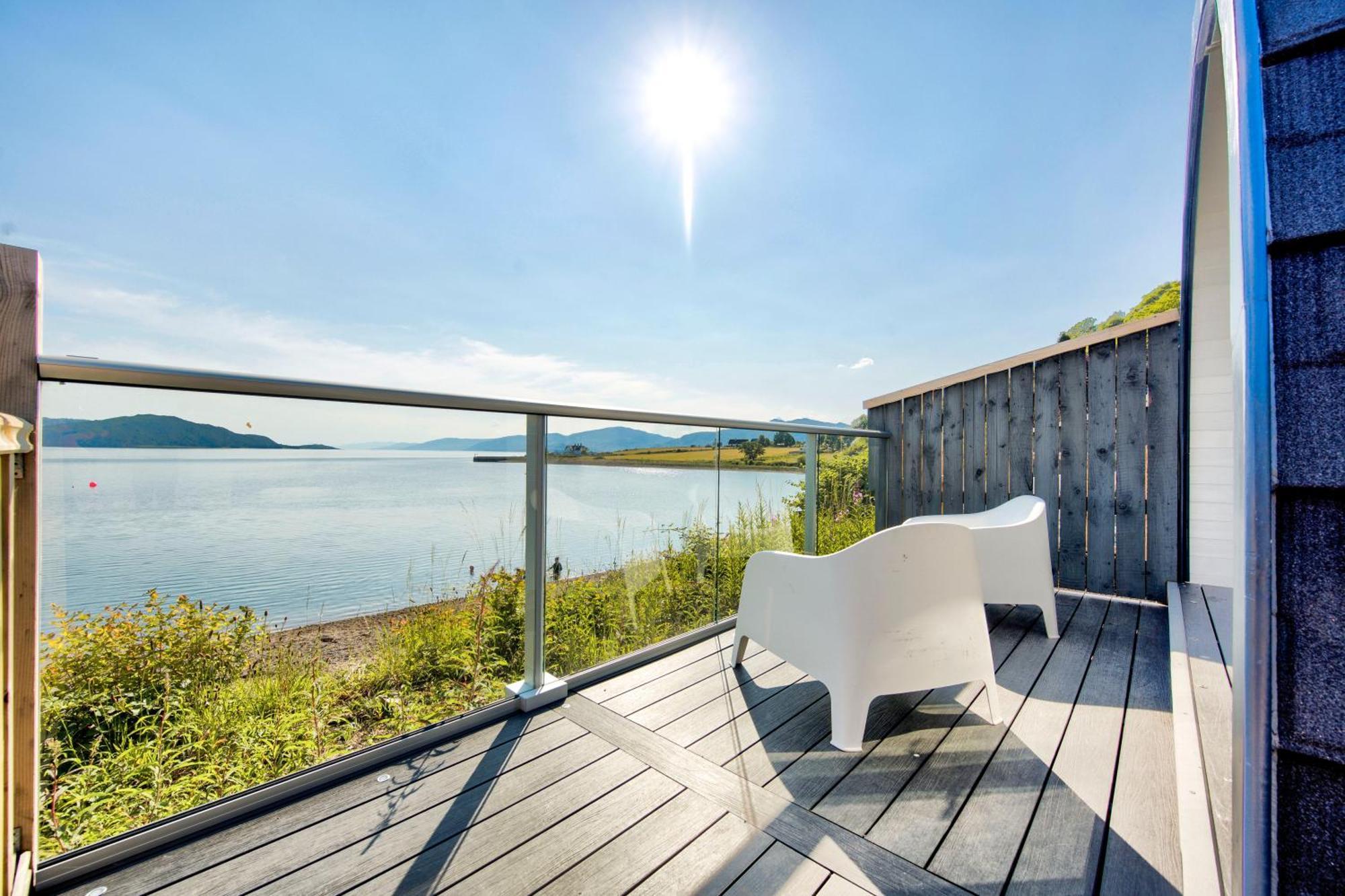 Onich Hotel & Lochside Beach Pods Exteriör bild