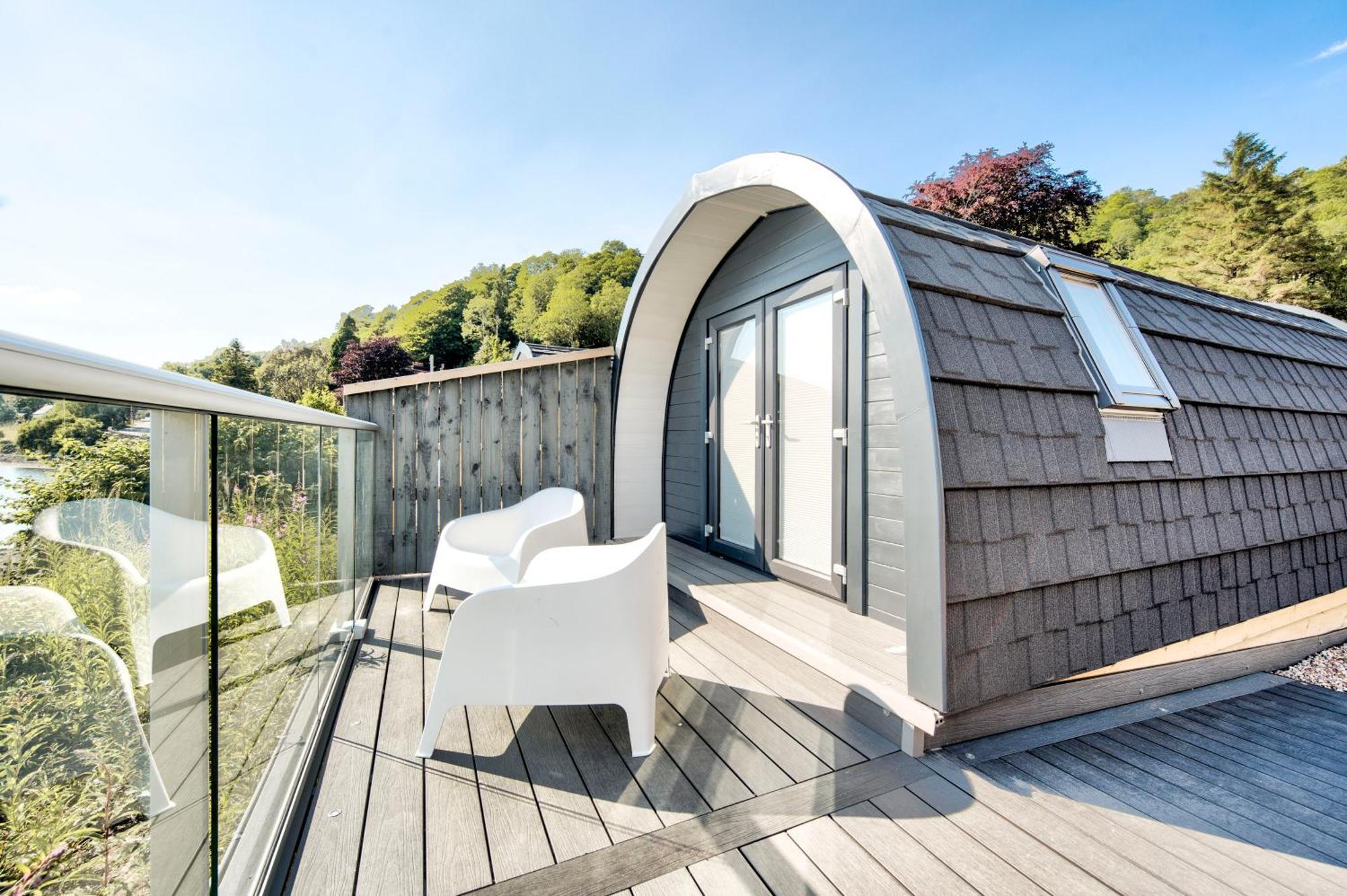 Onich Hotel & Lochside Beach Pods Exteriör bild