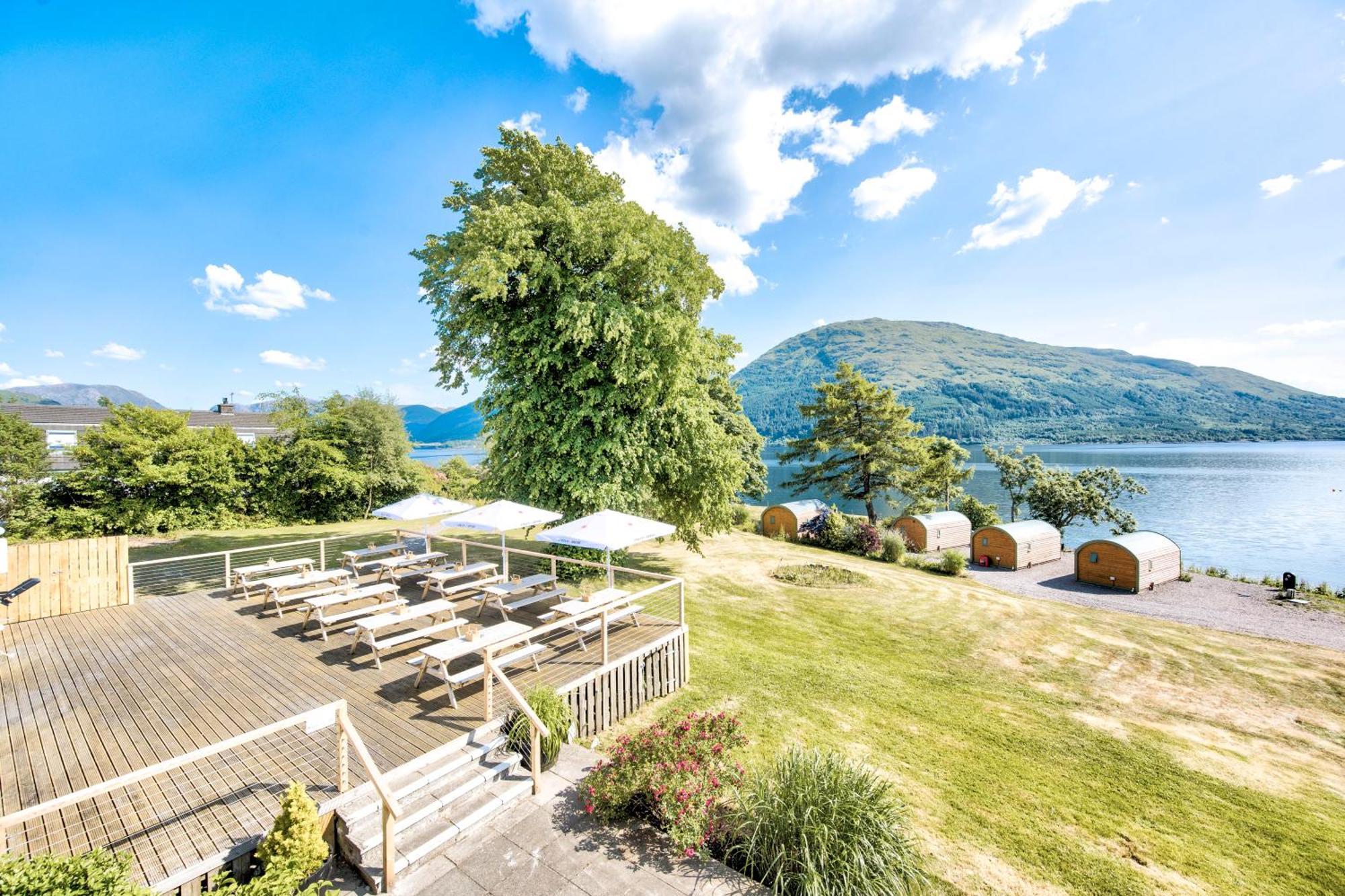 Onich Hotel & Lochside Beach Pods Exteriör bild