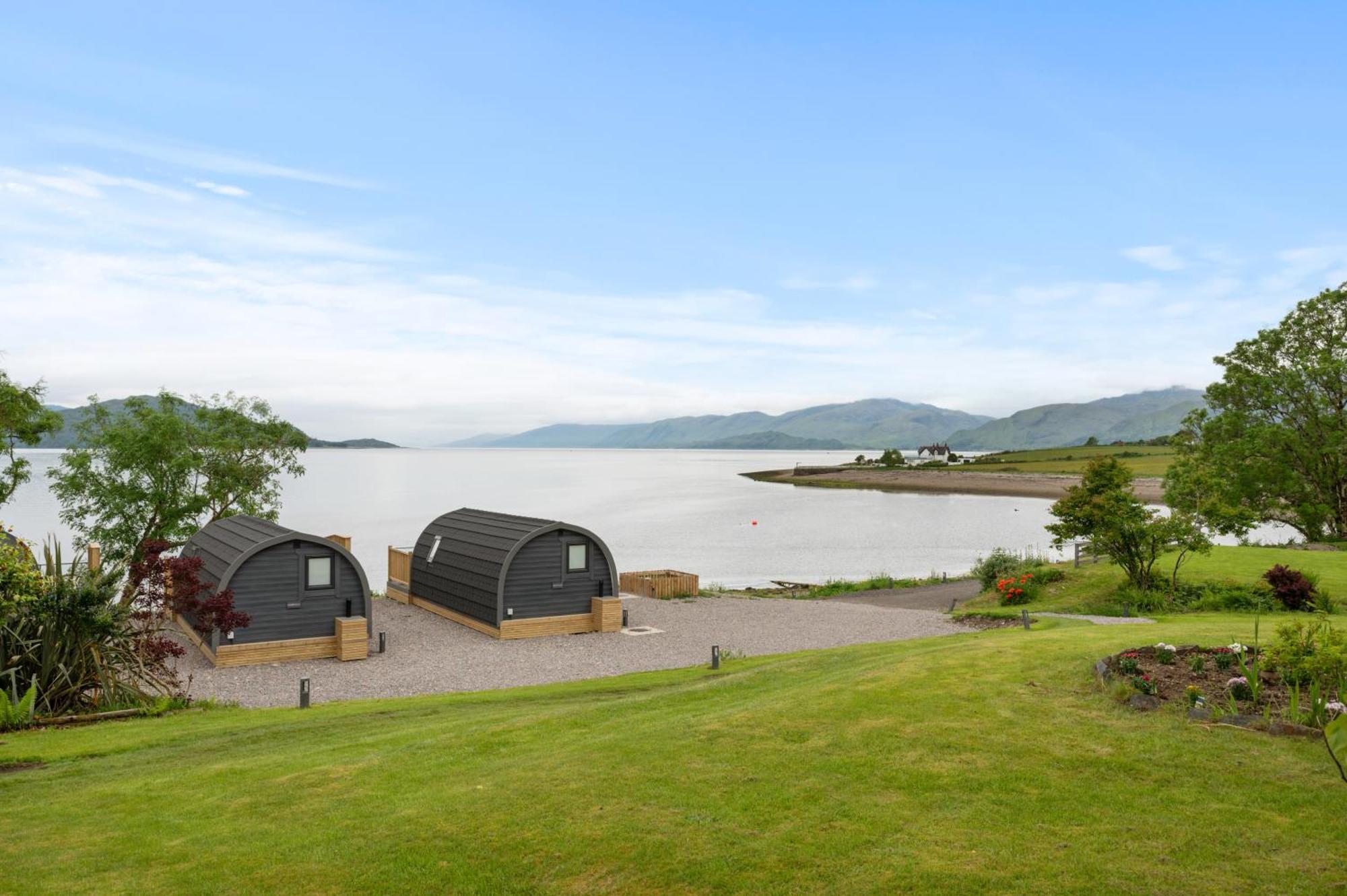Onich Hotel & Lochside Beach Pods Exteriör bild